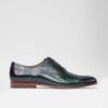 Dark Green Lindy Hop Men's Shoes