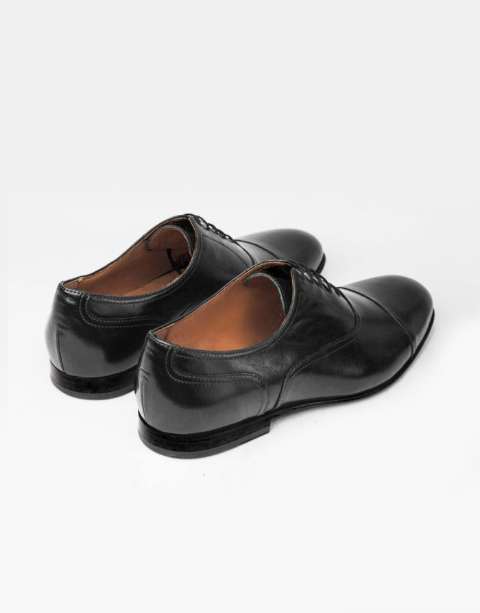 Cap Toe Black Oxfords – Swing It Clothing