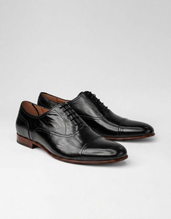 Black Frankie with brown soles
