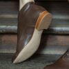 Brown Lindy Hop Boots