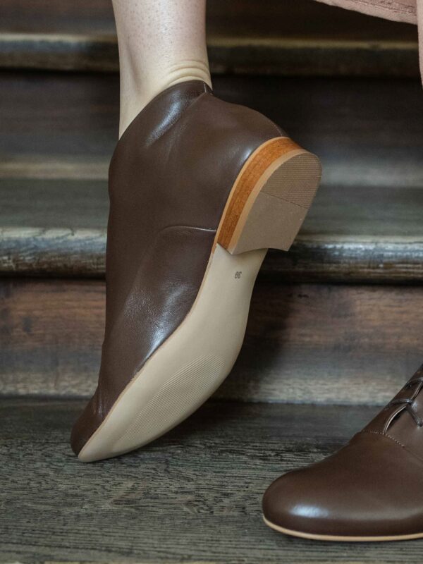 Brown Lindy Hop Boots