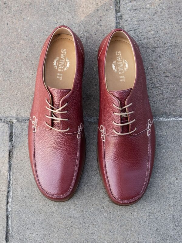 DSC04860 Tommy Cranberry men's swing dance shoes for Lindy Hop
