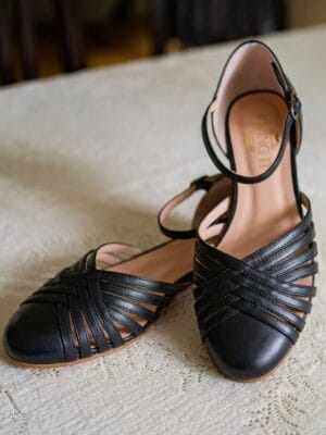 Black Sandals for Lindy Hop